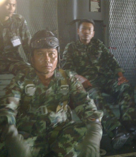 2012 02 06 Ban Wai, Octagon DZ, On the Aircraft