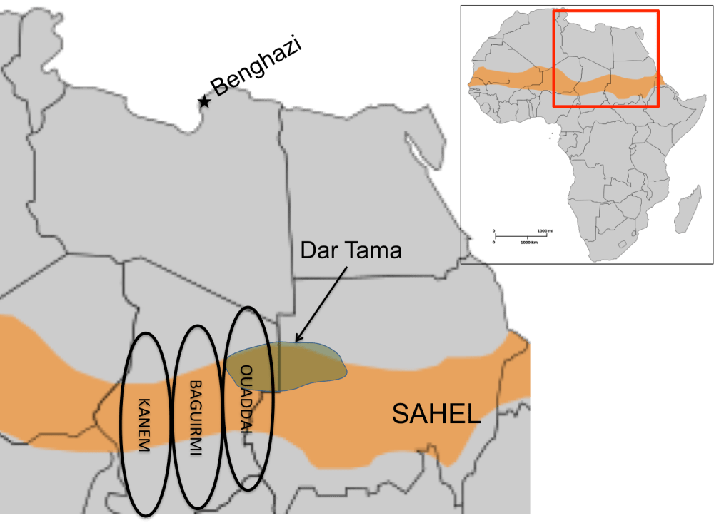 Sahel Ouaddai Chad Dar Tama