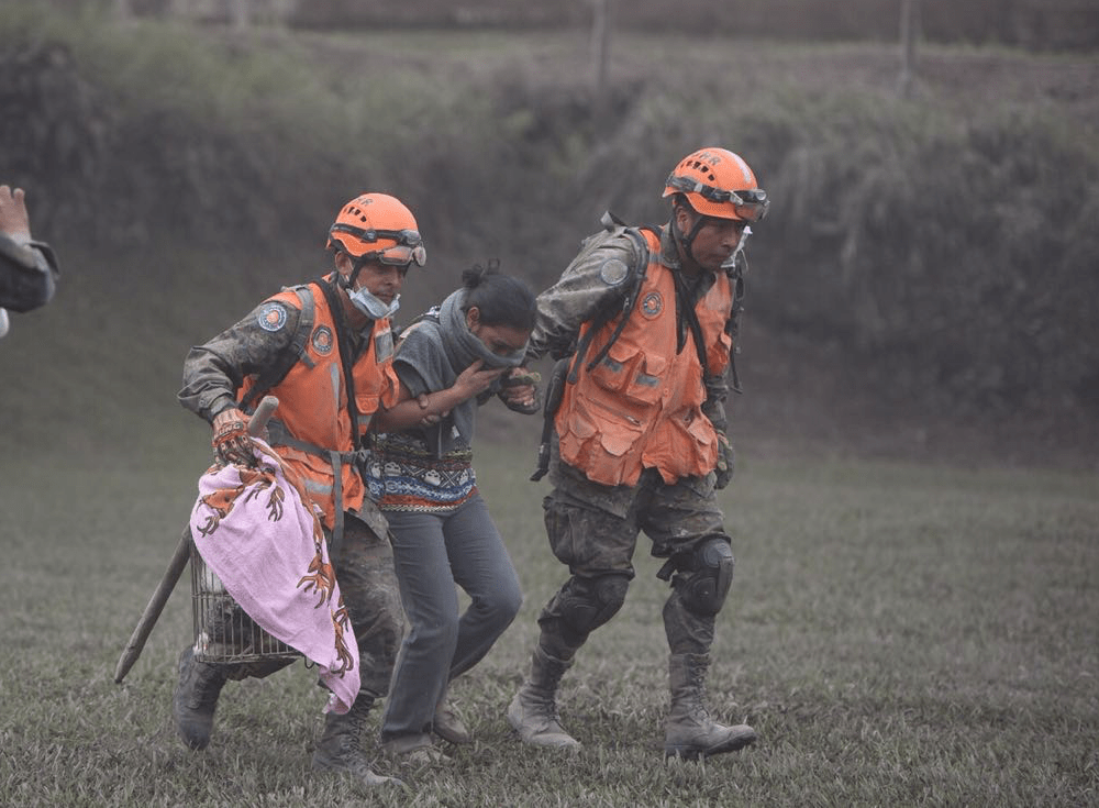CONRED Volcan de Fuego